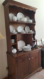 Antique Family Handmade Hutch