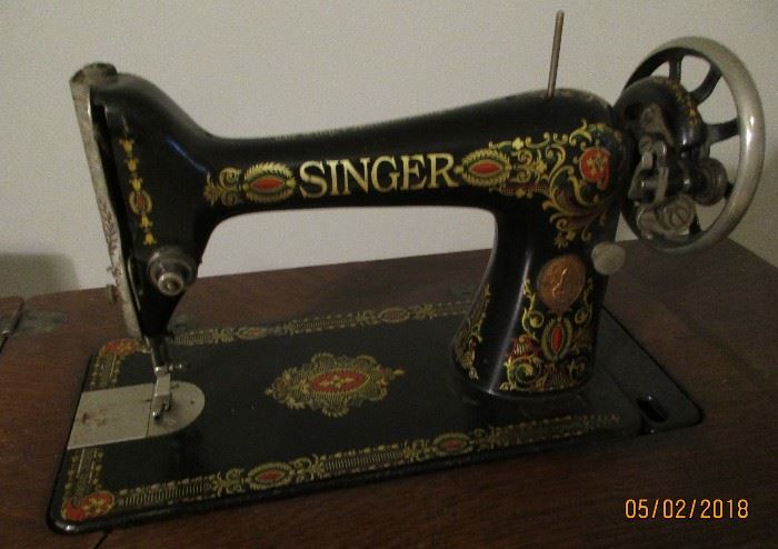 Singer treadle machine