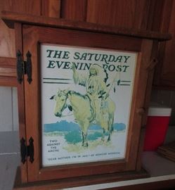 Saturday Evening Post cabinet