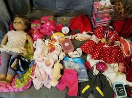 American Girl doll and clothes