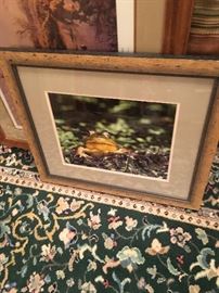Assorted framed art