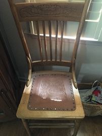 Wood chair