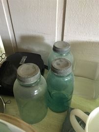 Old canning jars