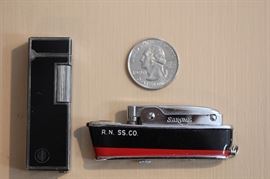 vintage lighters (Tiffany, Sarome)