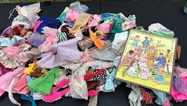 Vintage to Modern Barbie Clothes