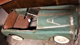 Antique Dodge Brothers Pedal Car w/ Original DB Loge (Star of David.) All original