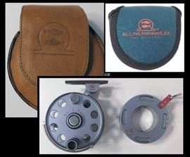 Ari' T Hart Fishing Reel and Tippet Spool. Ari' T Hart is a Dutch Artist born in 1936. One of his reels was on exhibit at the Museum of Modern Art in 1990.