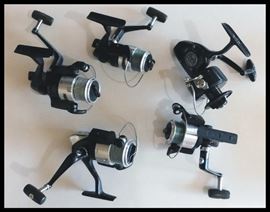 Spin casting reels.