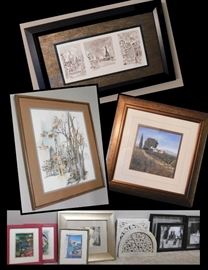 ART: Framed wall art prints includes Matisse, Landscapes, Paris, Black and White Photos .