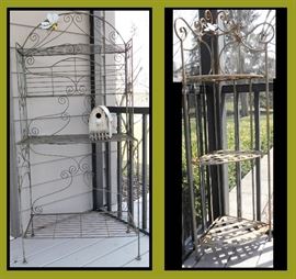 Wire Art Shabby Chic Shelving. Designed to be almost whimsical.