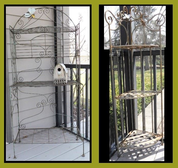 Wire Art Shabby Chic Shelving. Designed to be almost whimsical.