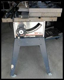 Craftsman Deluxe ten inch Flex Drive Table Saw.