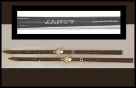 Janoy Tur Langren Hickory Cross Skis from Norway Company founded by Jan Haug.