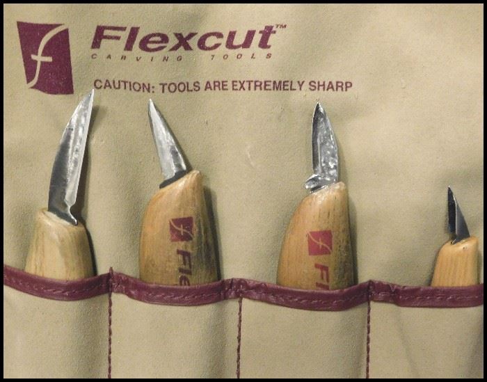 Flexcut whittling knives.