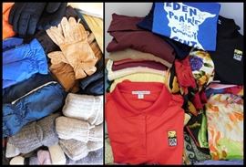 pl Clothing including scarves sox and Eden Prairie shirts