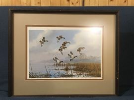 Mallards               David Mass                                                   Signed and numbered 86/250
