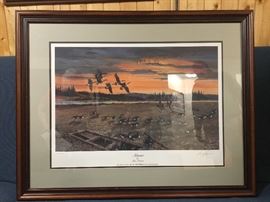 "Absent" by Lars Larsen                                                             Signed and numbered  2112/5300