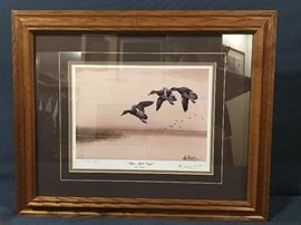 "Three Bull Cans" by Les Kouba                                             Signed and numbered  344/3000