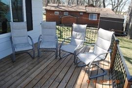 Patio chairs