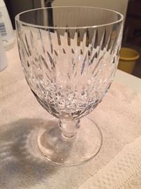 Waterford water goblet -- "Maureen"