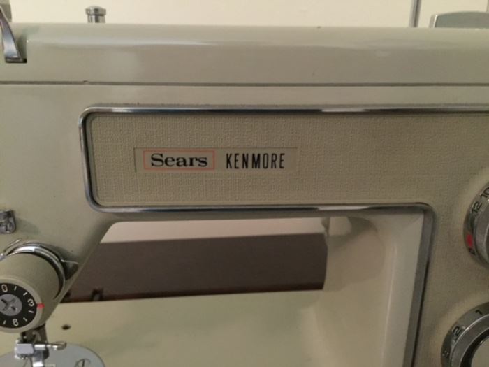 Kenmore sewing machine label