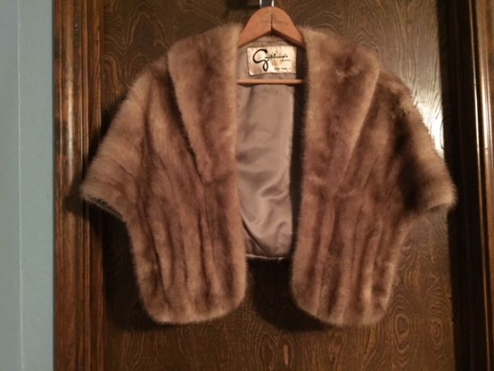 Nice fur stole -- Goudchaux's