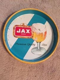 vintage JAX beer tray