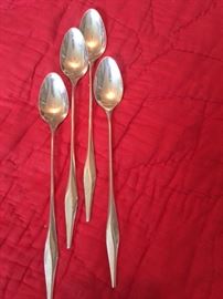 4 sterling iced tea spoons.  There are 8 of these