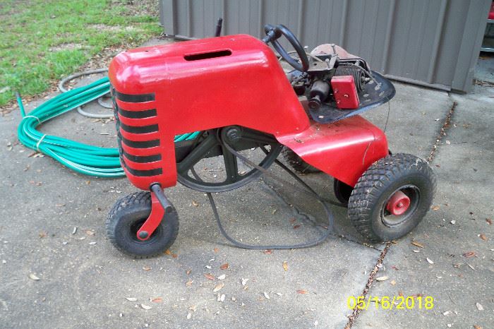 Better picture of 1953 Hiller Yard Hand Tractor