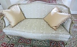 Love seat detail