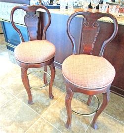 Pair of elegant bar stools