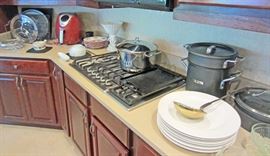 Kitchen items including small applicances