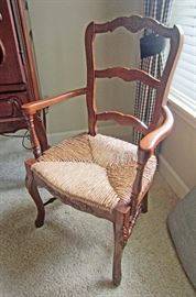 Country French arm chair