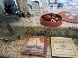 Decorative ceramics and glassware