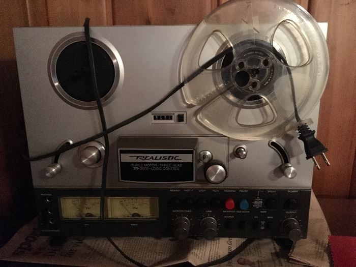 Realistic Reel to Reel  tape Player