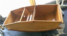 Childs Rocker, engraved "NOAH" on the front