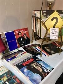 Some records are autographed by the artists