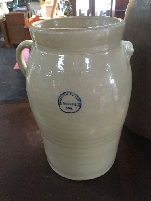 RARE, "Cookeville Pottery Co," (in business from 1939-1960) crock