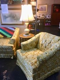 Vintage, Matching Upholstered Chair