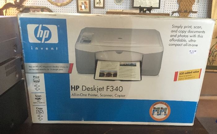 HP Deskjet F340, Printer, Scanner, Copier