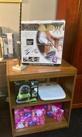 NEW Shark Upholstery Cleaner, The Black Series Wet & Dry Vac, Bathroom Scales, NEW Watering Bulbs