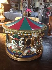 1994 Mr. Christmas Carousel Merry Go Round
