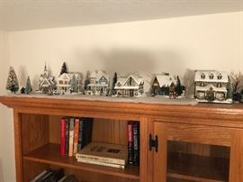 Thomas Kinkade Christmas Village