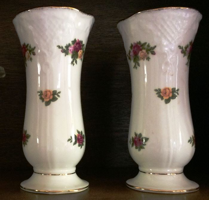 Old Country Roses vases