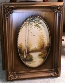 signed Jerry Flora oil