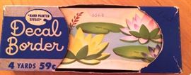 Vintage Decal Border never used