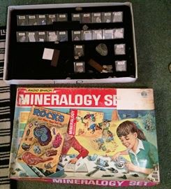 Mineralogy set in original box