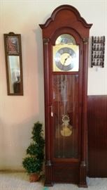 Colonial Grandfather Clock with moon phase 