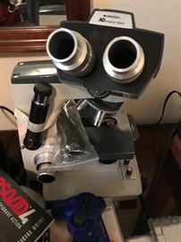 High End American Optics Microscope