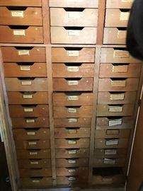 Vintage Mercantile Selling Chest